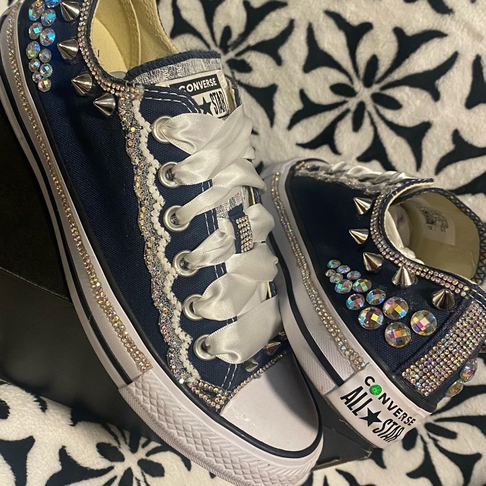 Custom Bling Converse